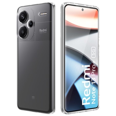 Silicone Transparente 2.0 TPU - Xiaomi Redmi Note 13 Pro+ 5G (Proteção de Lente)