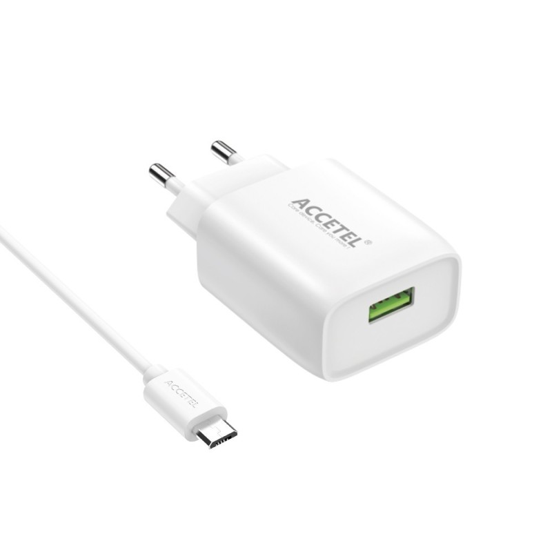 AC335 Carregador de Parede USB 2.4A - Cabo Micro USB