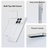 Silicone Transparente 2.0 TPU - Xiaomi Poco F6 Pro (Proteção de Lente)