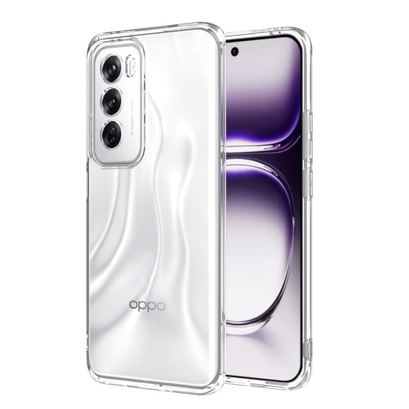 Silicone Transparente 2.0 TPU - Oppo Reno12 5G (Proteção de Lente)