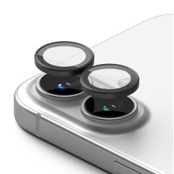 Protetor de Vidro de Lente Câmera Metálico - iPhone 16 6.1" / 16 Plus 6.7"(2 unidades)