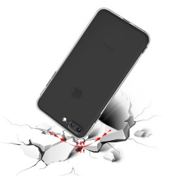 Silicone Transparente 2.0 TPU - iPhone 7Plus / 8Plus (Proteção de Lente)