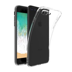 Silicone Transparente 2.0 TPU - iPhone 7Plus / 8Plus (Proteção de Lente)