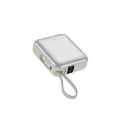Lekus FreeVolt Nano 10000mAh 35W PD+QC3.0 com Display e Cabo USB-C Incorporado