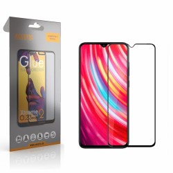 Película de Vidro 2D Full Glue - Xiaomi Redmi Note 8 Pro Preto
