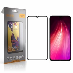 Película de Vidro 2D Full Glue - Xiaomi Redmi Note 8T Preto