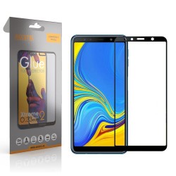 Película de Vidro 2D Full Glue - Samsung Galaxy A7 2018 Preto