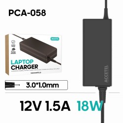 PCA-058 Carregador Portátil Acer 12V 1.5A 3.0*1.0mm 18W
