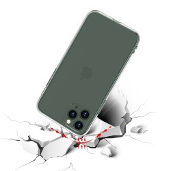 Silicone Transparente 2.0 TPU - iPhone 11 Pro Max (Proteção de Lente)