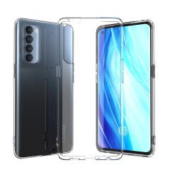 Silicone Transparente 2.0 TPU - Oppo Reno 4 Pro 5G (Proteção de Lente)