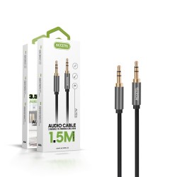 AU106 Cabo de Áudio com Conector 3.5mm M/M 1.5M