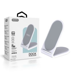 ACW310W Suporte de Mesa de Carregamento Sem Fio 10W - Branco