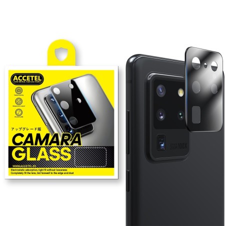 Protetor de Vidro Câmera Traseira - Samsung S22Plus Preto