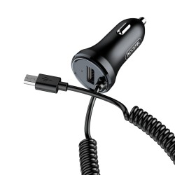 CC274 Carregador de Carro 3.1A 1 Porta USB - Cabo Micro USB