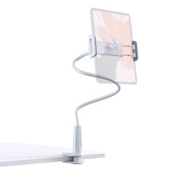 SP143W Suporte Universal para Celular ou Tablet para Mesa - Branco