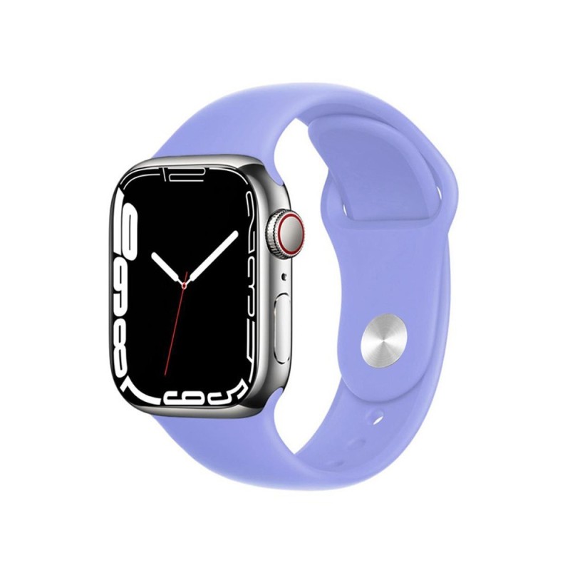 Correia de Silicone para Apple Watch 42/44/45/46/49mm
