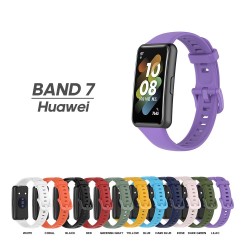 Correia de Silicone Huawei Band 7