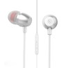 EP1963 Auscultadores Estéreo 3.5mm com Microfone - Prata