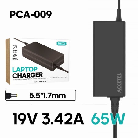 PCA-009 Carregador Portátil Acer 19V 3.42A 5.5*1.7mm 65W