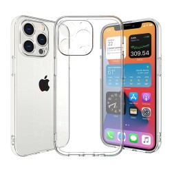 Silicone Transparente 2.0 TPU - iPhone 14 Pro Max 6.7" (Proteção de Lente)