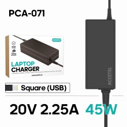 PCA-071 Carregador Portátil Levono 20V 2.25A SQUARE (USB) 45W