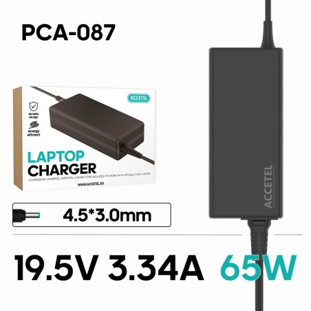 PCA-087 Carregador Portátil Dell 19.5V 3.34A 4.5*3.0mm 65W