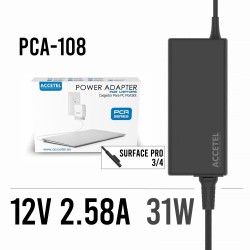 PCA-108 Carregador Surface Pro 3 12V 2.58A 5 pinos 31W