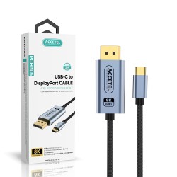 PCH305 Cabo USB-C para DisplayPort 8K60Hz - 2M