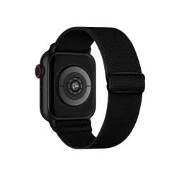 Correias Elásticas de Nylon de Tecido Macio para Apple Watch 38/40/41mm