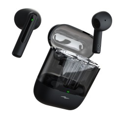 Flybuds Lite Fones de ouvido sem fio - preto/transparente