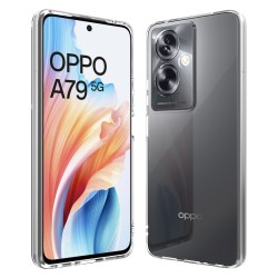 Silicone Transparente 2.0 TPU - Oppo A79 5G (Proteção de Lente)