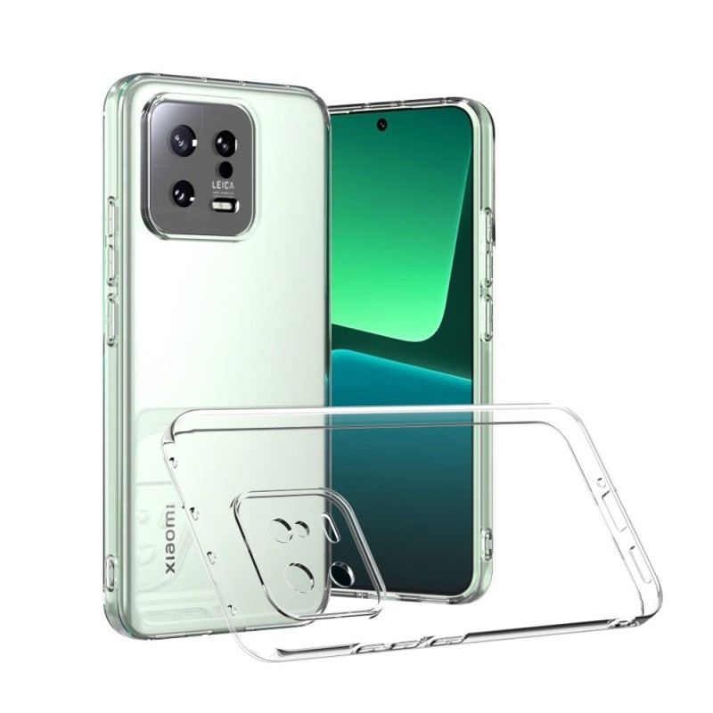 Silicone Transparente 2.0 TPU - Xiaomi MI 13T / MI 13T Pro (Proteção de Lente)