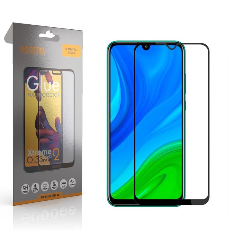 Película de Vidro 2D Full Glue - Huawei P Smart 2020 Preto