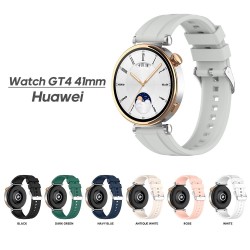 Correia de Silicone Huawei Watch GT 4 41MM