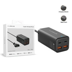 Carregador Multiporta Lekus 100W PD 3.0/QC 3.0 (2USB-C+2USB-A)