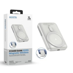 PBB2412W Magsafe Bateria Externa Sem Fio de Carregamento Rápido 10000mAh 20W PD 3.0 - Branco
