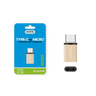 AD503 Adaptador Tipo-C para Micro USB