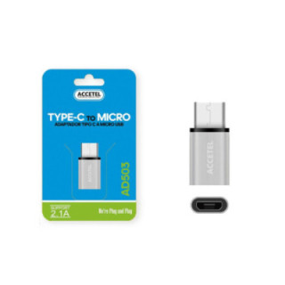 AD503 Adaptador Tipo-C para Micro USB