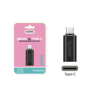 AD506 Adaptador Micro USB para Tipo-C