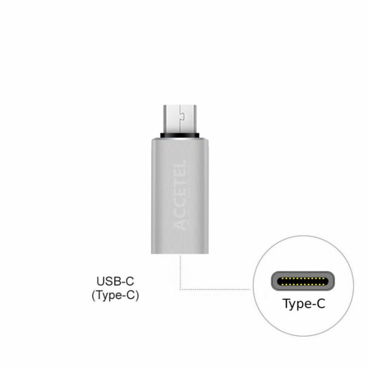AD506 Adaptador Micro USB para Tipo-C