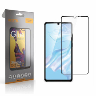 Película de Vidro 2D Full Glue - Huawei P30 Preto