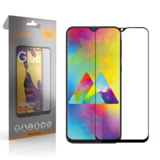 Película de Vidro 2D Full Glue - Samsung Galaxy M20 Preto