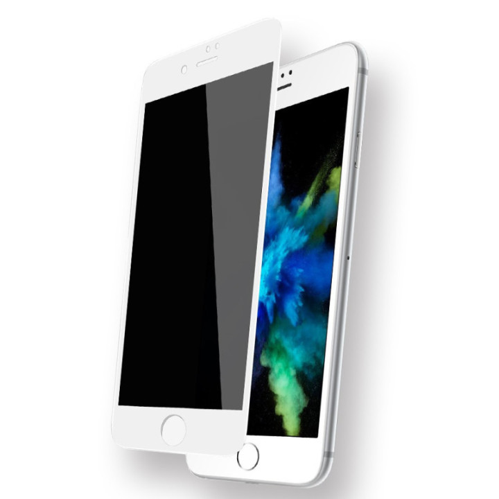 Protetor de Vidro Anti-Espião de Privacidade - iPhone 7Plus/8Plus Branco