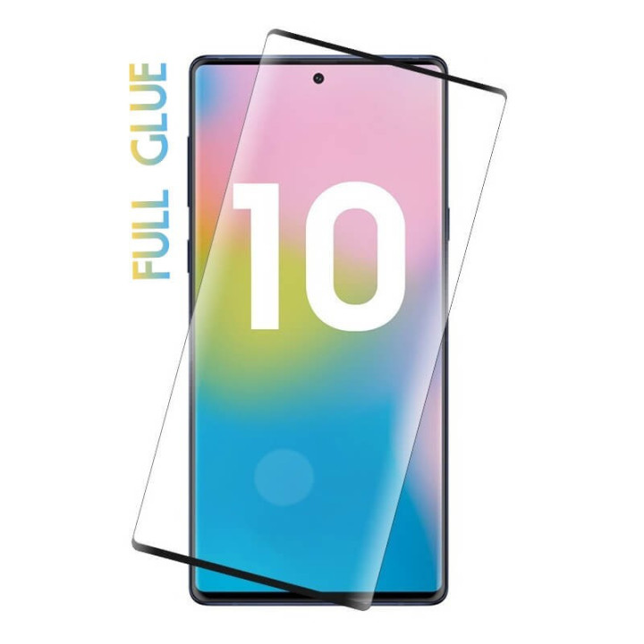 Película de Vidro Curvo Full Glue - Xiaomi Mi Note 10 / Pro / Lite Preto