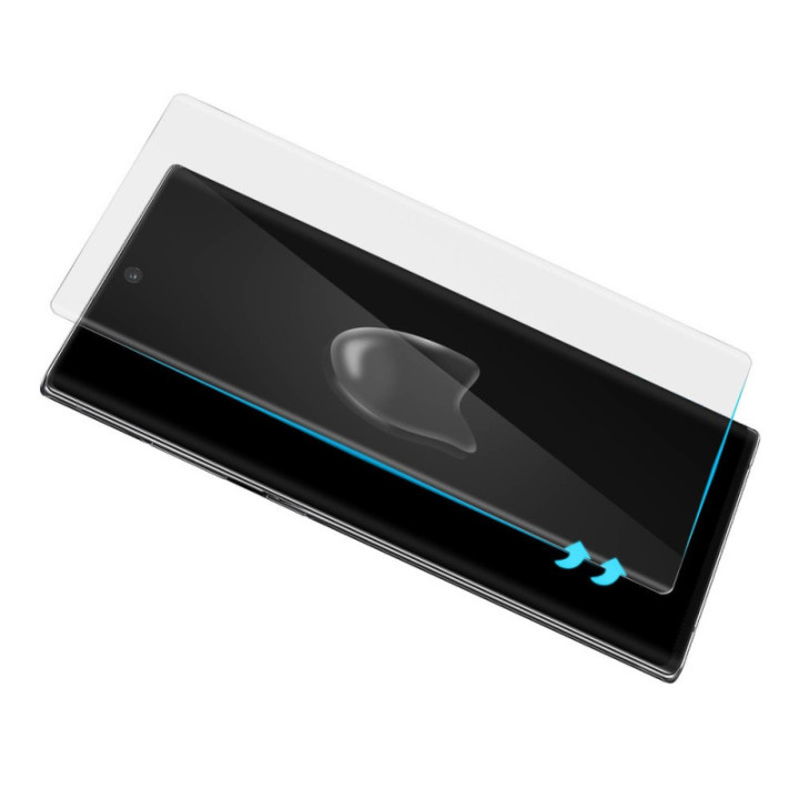 Película de Vidro UV Líquido - Samsung Galaxy Note 10 (Versão com Impressão Digital)