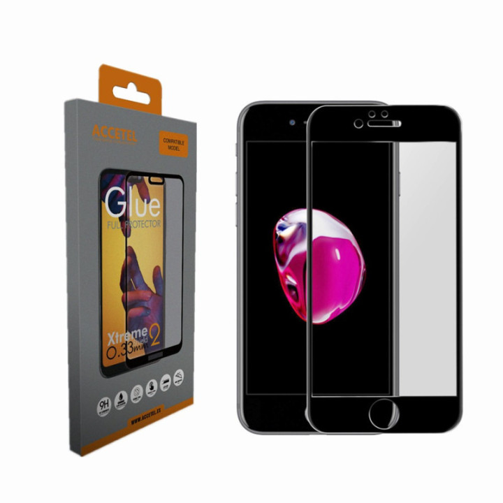 Película de Vidro 6D Full Glue - iPhone 6Plus/6S Plus Preto