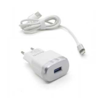 AC113 Carregador de Parede 1.0A - Cabo Lightning Prateado