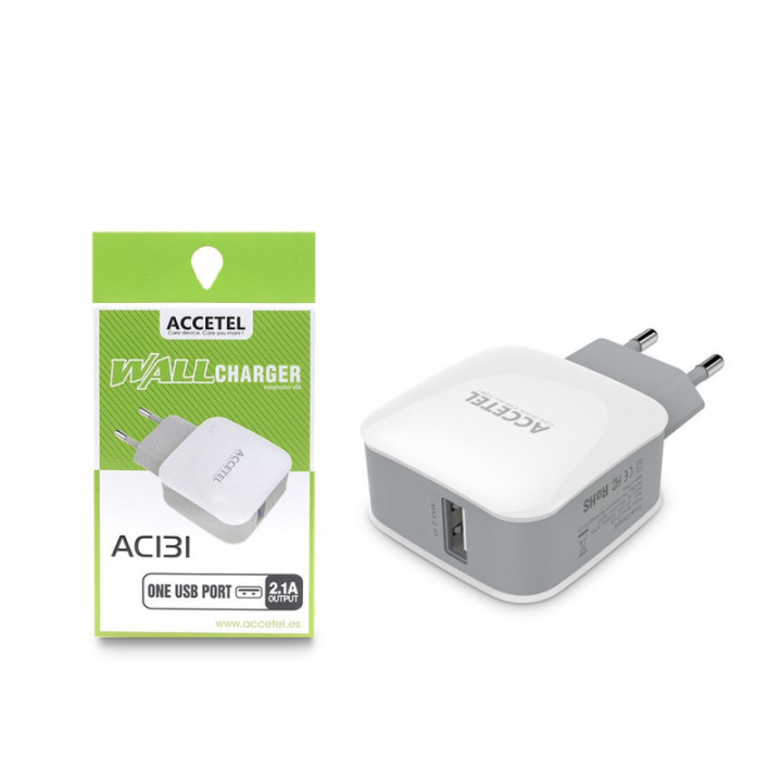AC131 Carregador de Parede 2.1A
