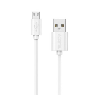 CU1605 Cabo de Dados 2.4A - Micro USB (1M) Branco
