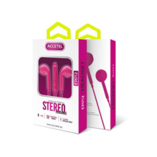 EP1712 Auscultadores Estéreo com Microfone Fúcsia